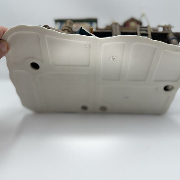 Harborside Village Deluxe Lighted House Old Nautical Wares Celebrations - Picture 9 of 10